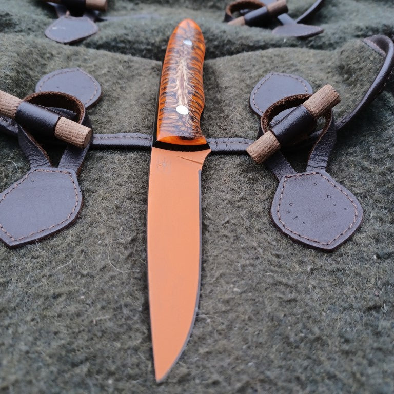 Roe Stalker Orange Pinecone hybrid and black