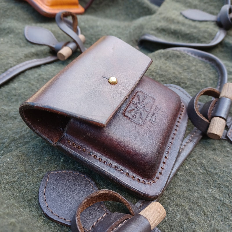 5 Round Bullet Belt Pouches (MK1 Sam Brown)