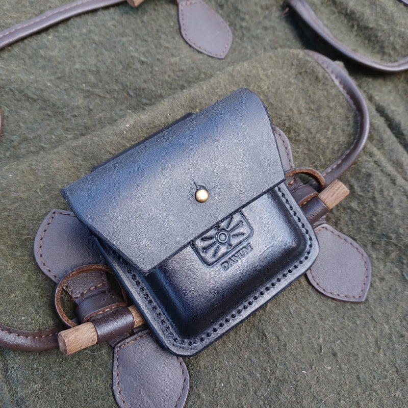 5 Round Bullet Belt Pouches (MK1 Sam Brown)
