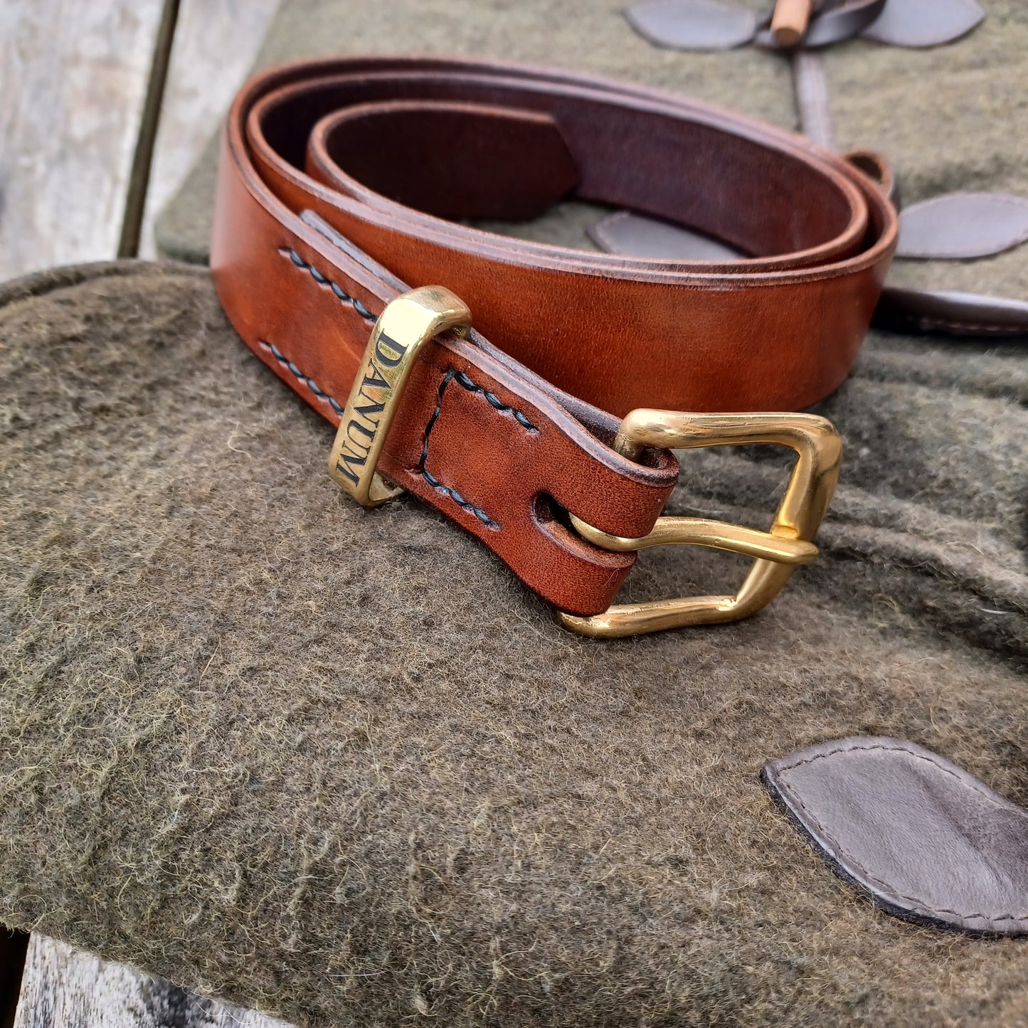 Classic Leather Belt 1.5" 38mm Width