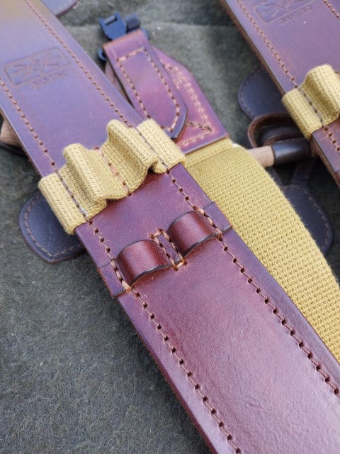 2" Heavy Cotton Webbing / Leather Sling