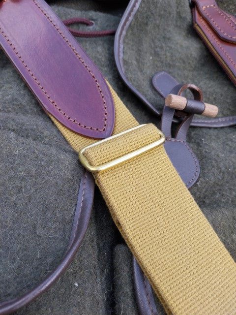 2" Heavy Cotton Webbing / Leather Sling