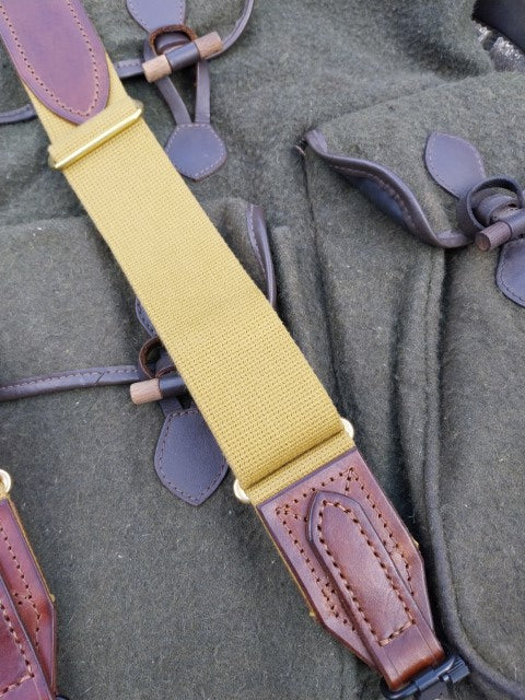 2" Heavy Cotton Webbing / Leather Sling