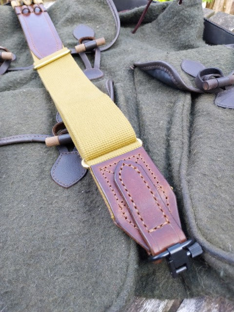 2" Heavy Cotton Webbing / Leather Sling
