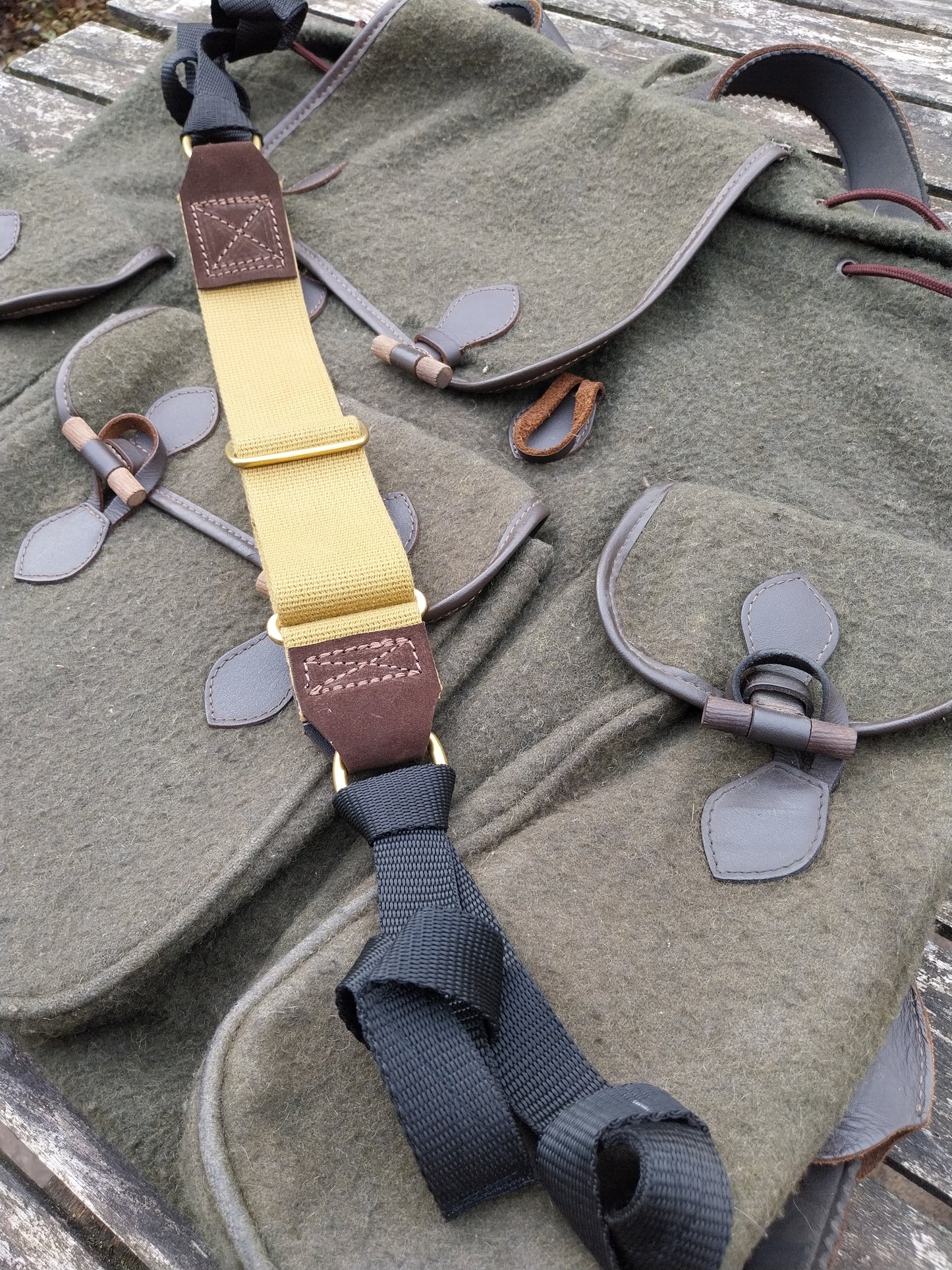 Cotton Webbing Adjustable Deer Carrier