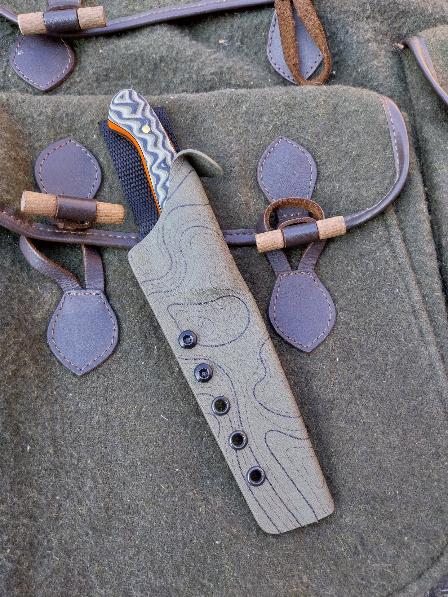 Roe Catcher Camo G10 Orange liners