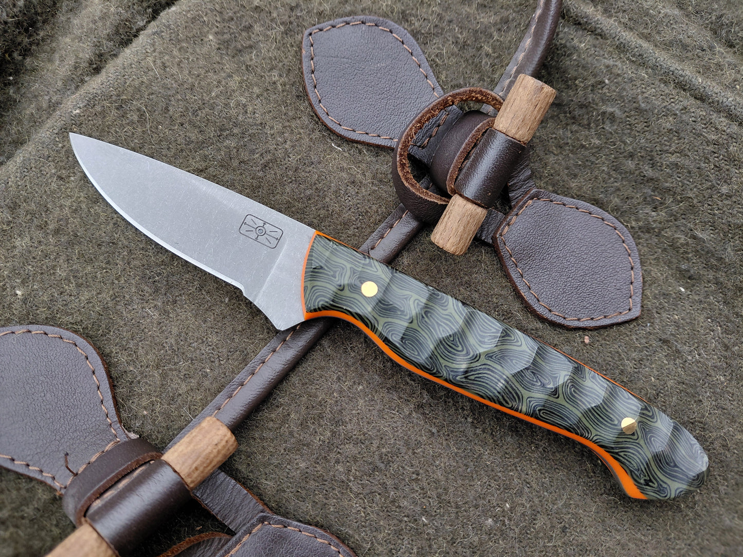 Catcher Green Damascus G10