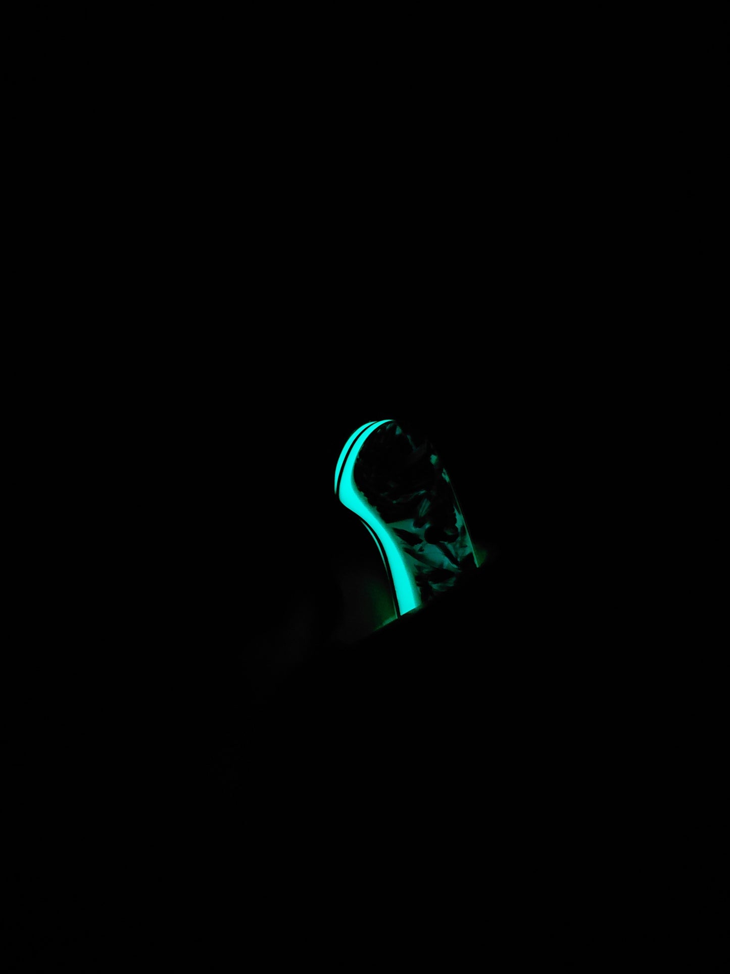 Muntjac Catcher Green moon glow shredded carbon fibre Glow in the dark