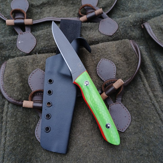 Roe Stalker Green Mamba Juma scales and red G10