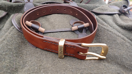 Classic Leather Belt 1.5" 38mm Width