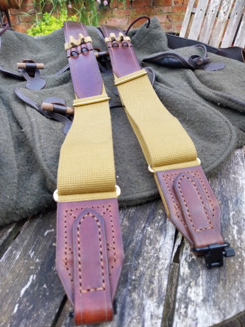 2" Heavy Cotton Webbing / Leather Sling