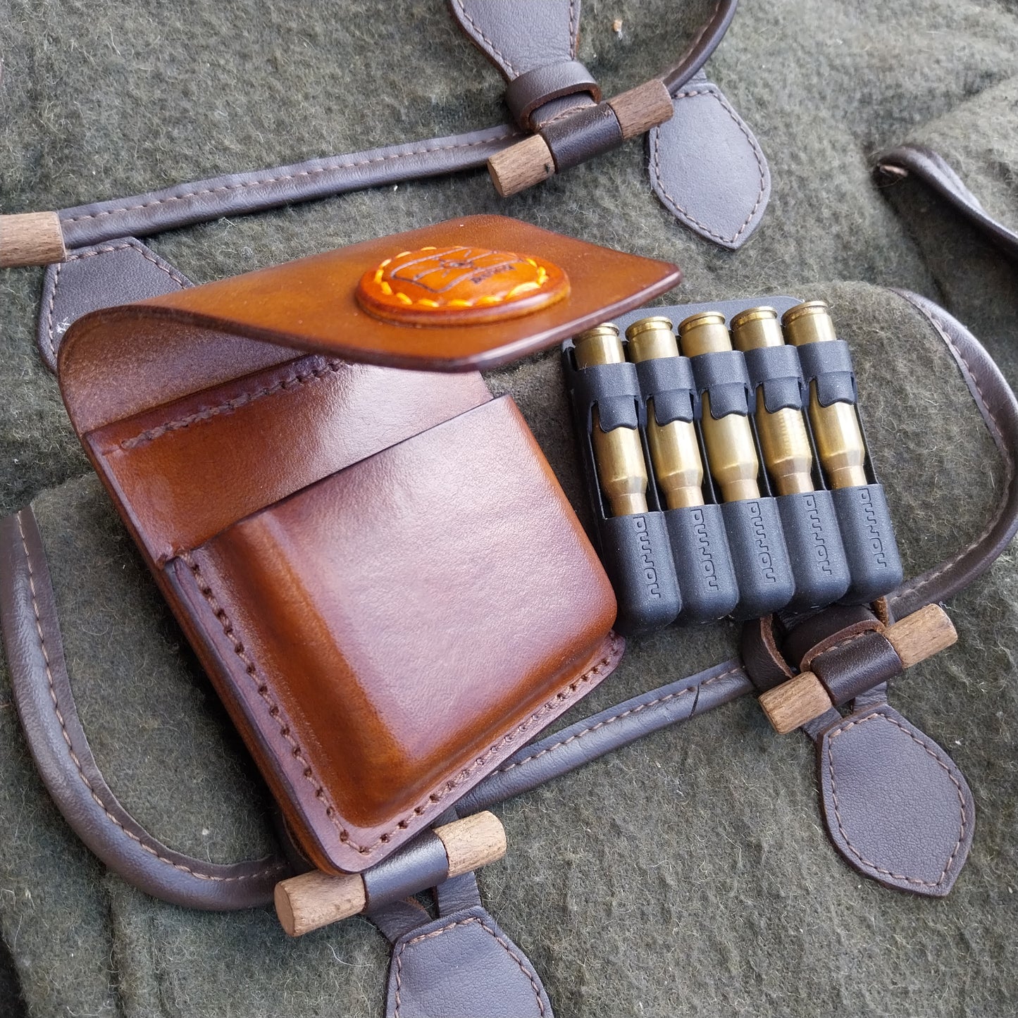 Norma/RWS 5 Round insert Belt Pouches (MK2 Earth Magnet)