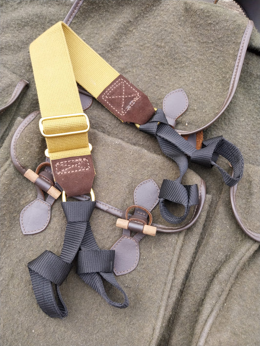 Cotton Webbing Adjustable  Deer Carrier