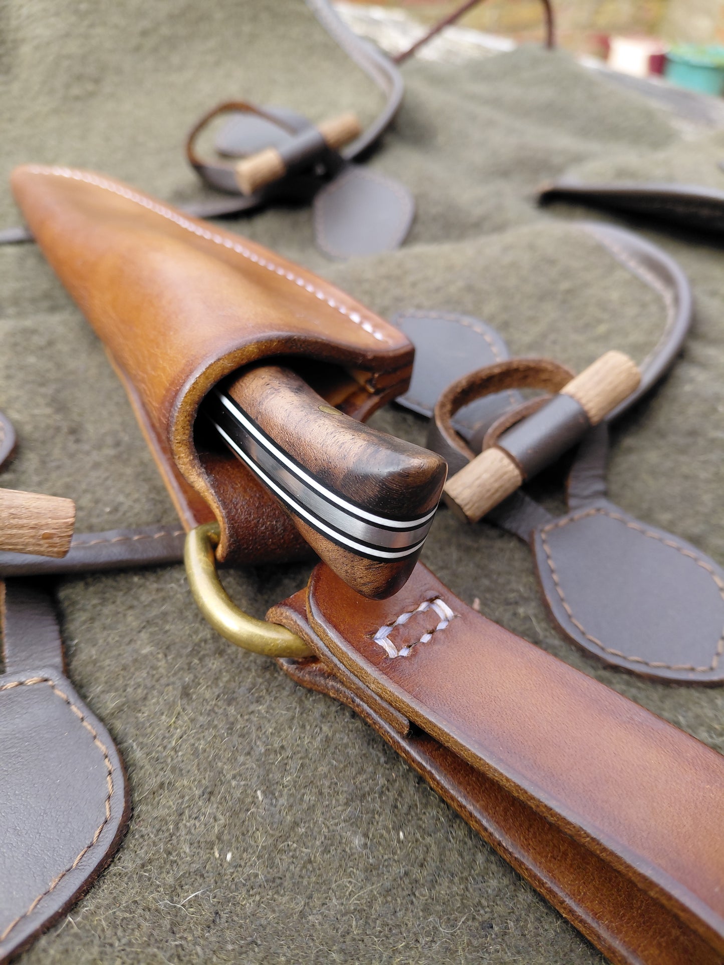 Roe Catcher Antler and Walnut