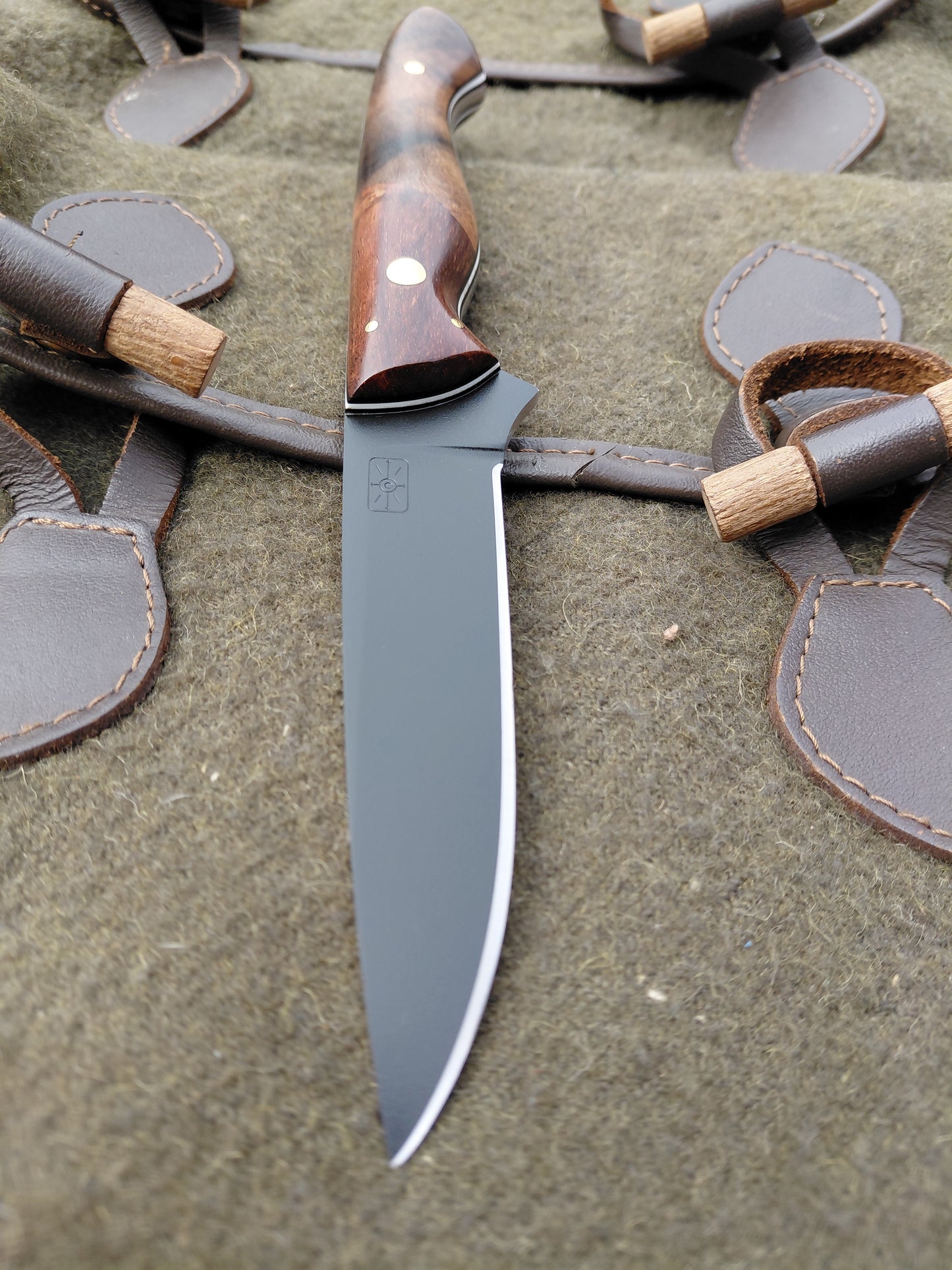 Roe Catcher Antler and Walnut