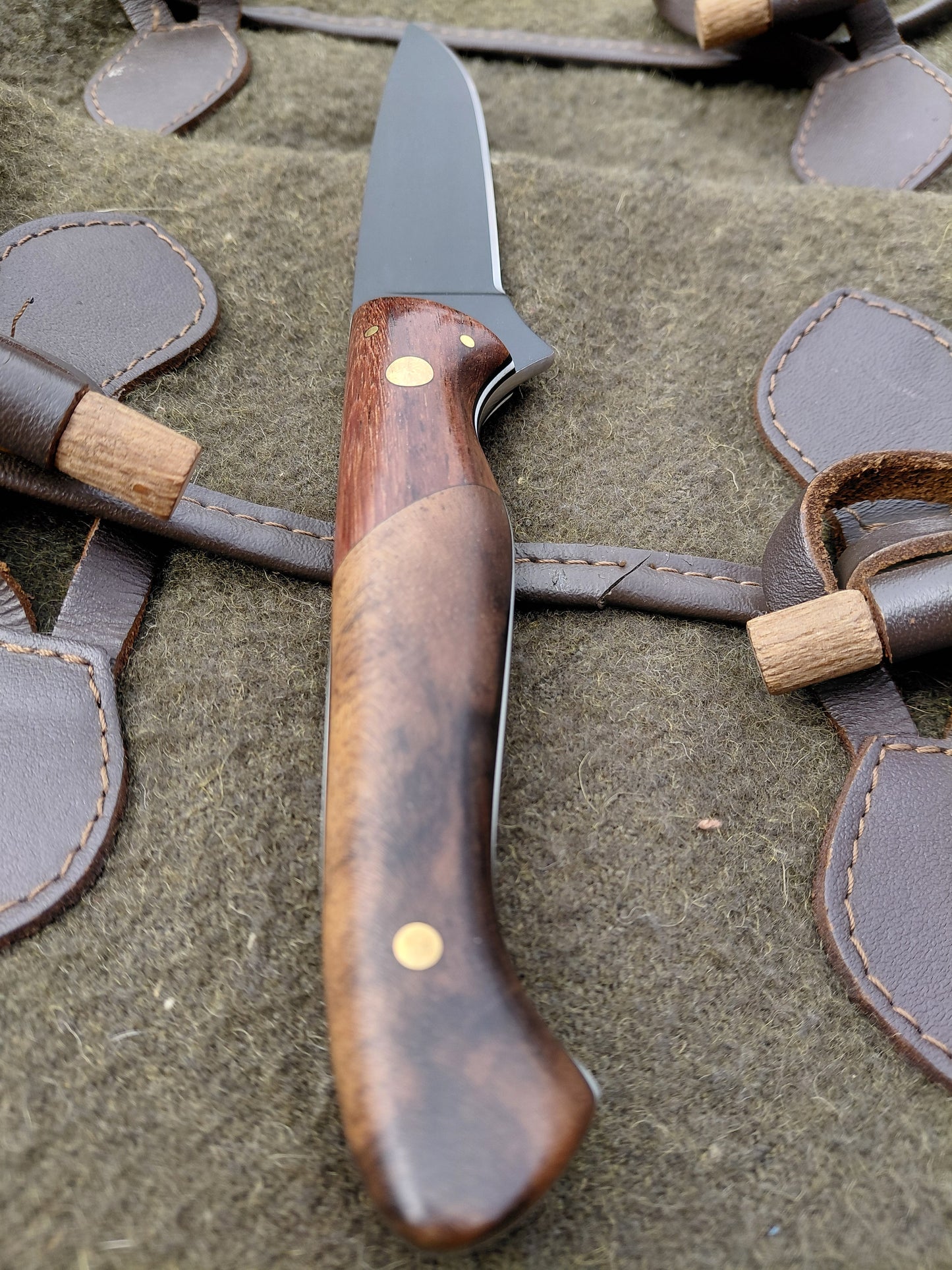 Roe Catcher Antler and Walnut