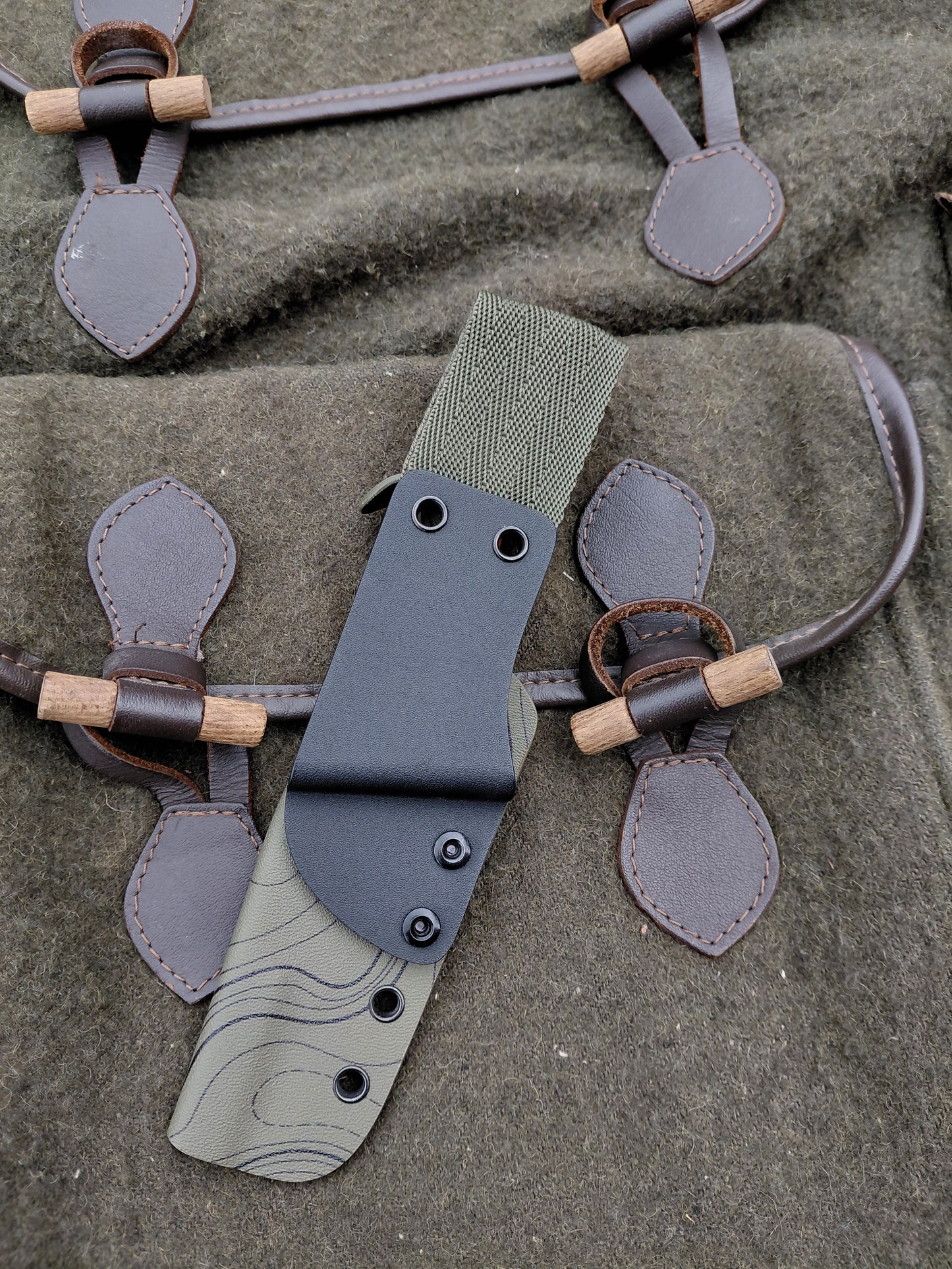 Catcher Green Damascus G10