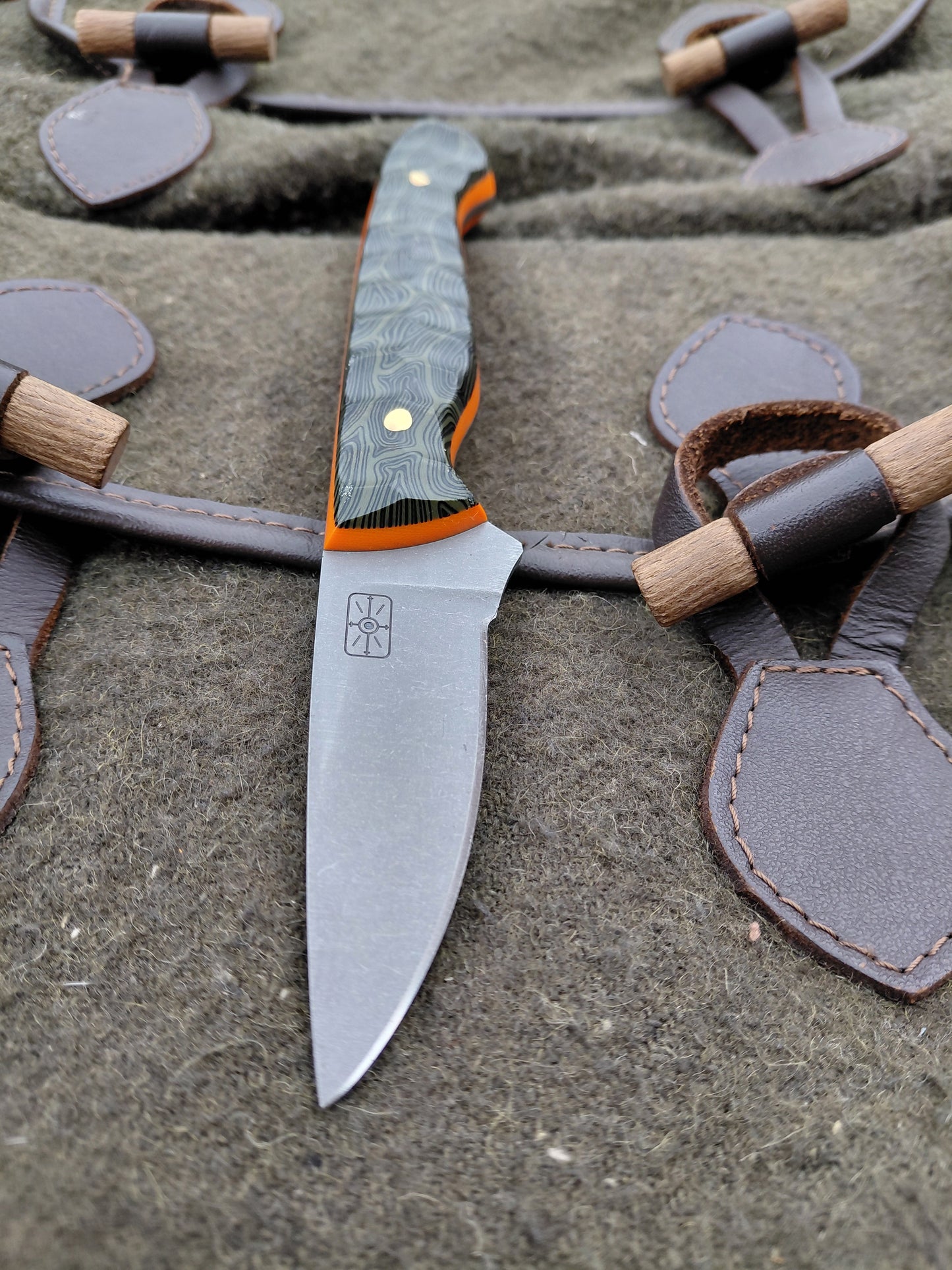 Catcher Green Damascus G10