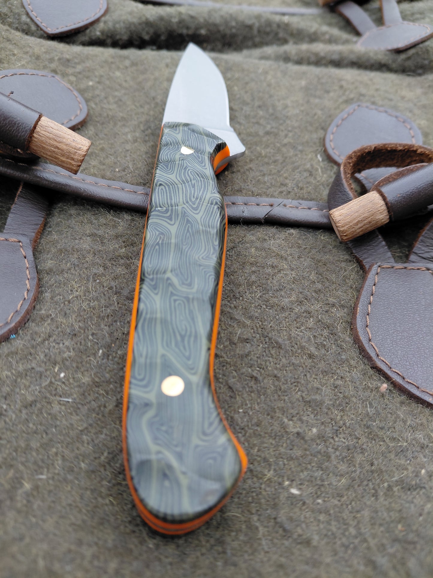 Catcher Green Damascus G10