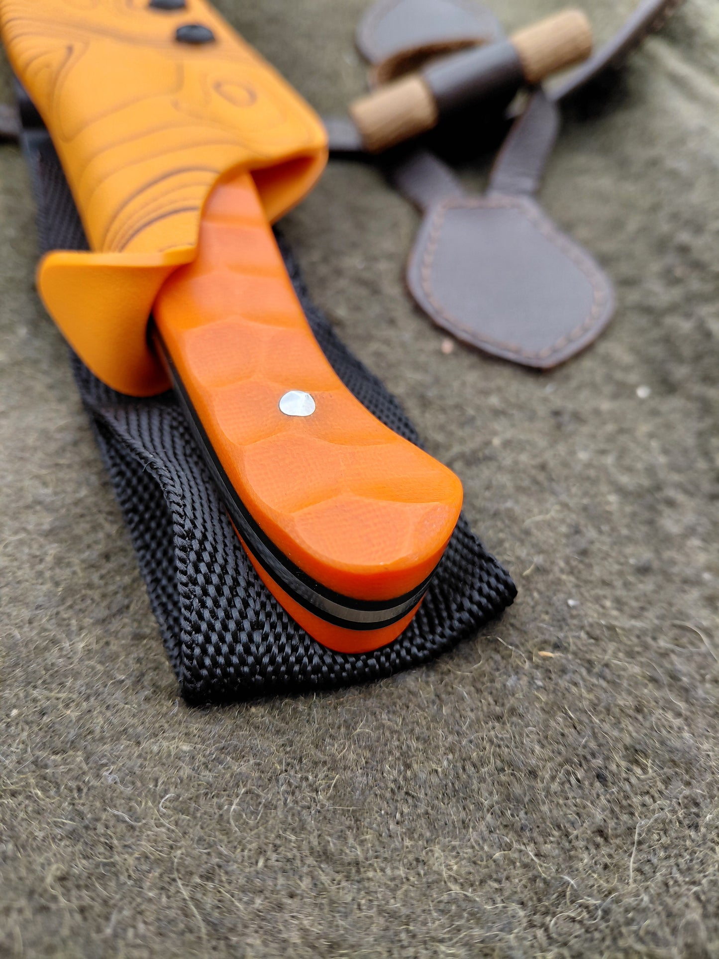 Muntjac Catcher Orange and black