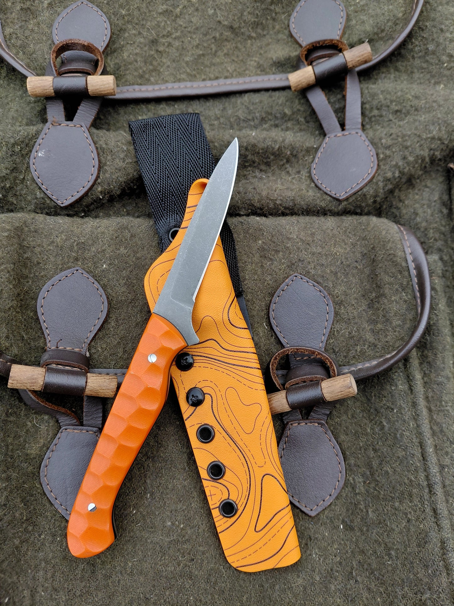Muntjac Catcher Orange and black