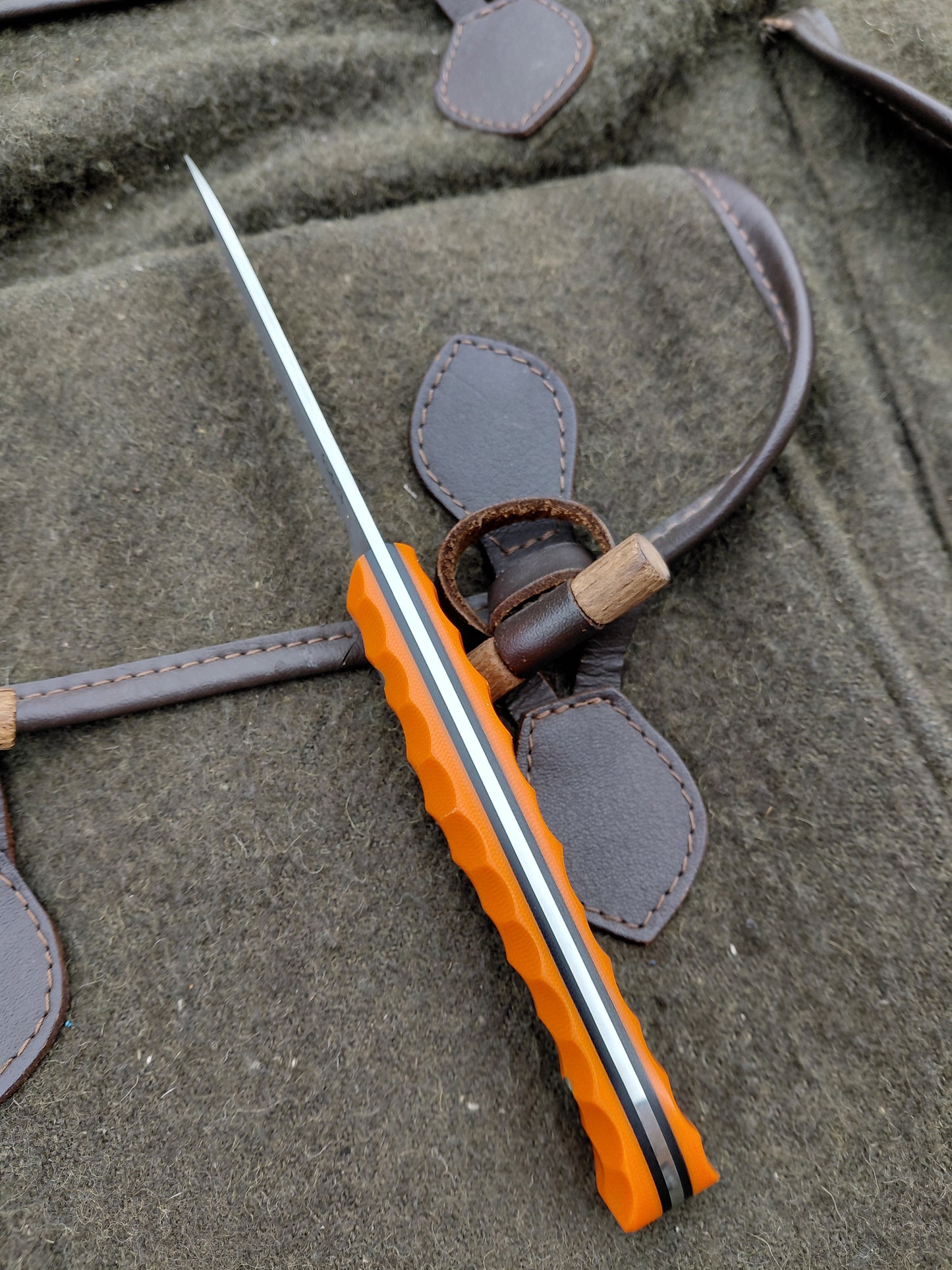 Muntjac Catcher Orange and black