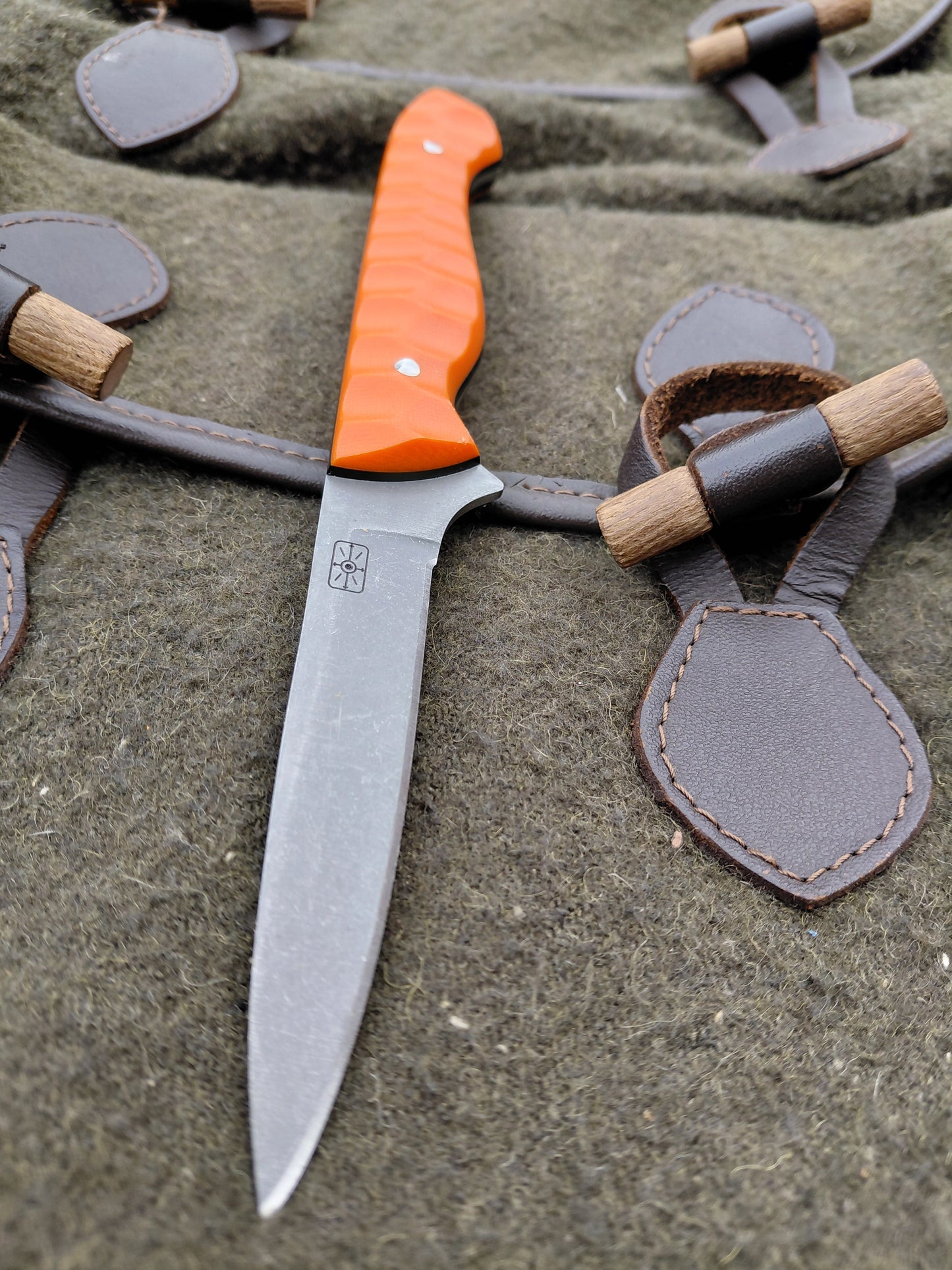 Muntjac Catcher Orange and black