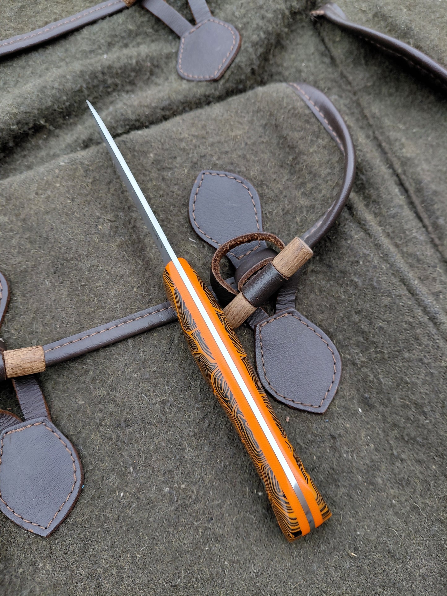 Muntjac Catcher Orange Damascus