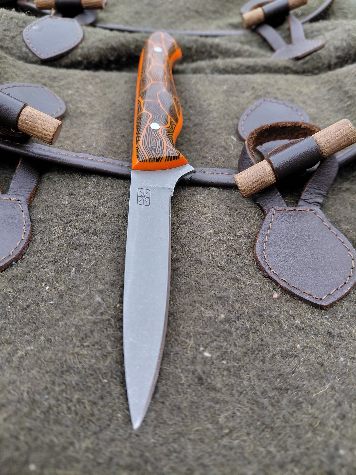Muntjac Catcher Orange Damascus