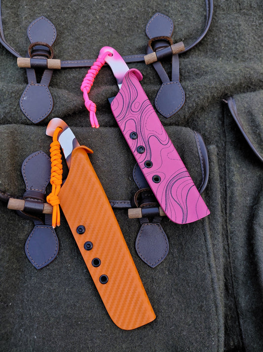 Naked Roe Catchers Orange/White - Pink/White